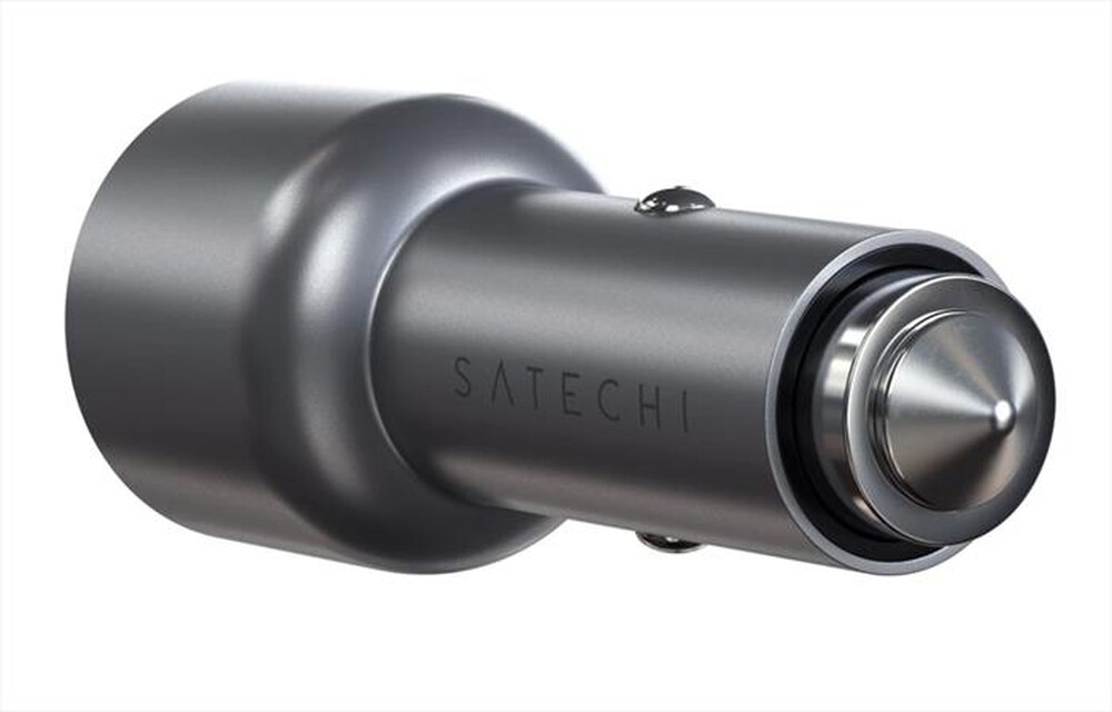 "SATECHI - CARICABATTERIA DA AUTO DA 40 W DOPPIO USB-C"