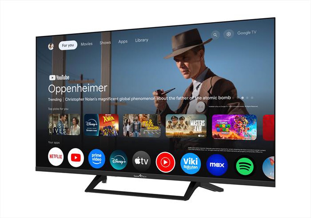 Immagine del prodotto SMART TECH - Smart TV QLED FHD 40" 40QG01V-nero