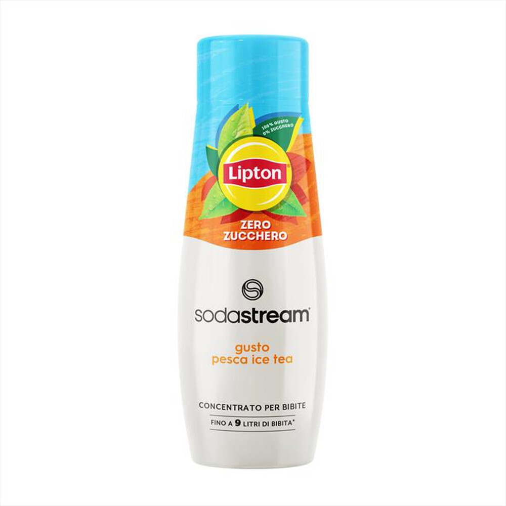 Immagine del prodotto SODASTREAM - CONCENTRATO LIPTON ICE TEA PESCA ZERO 440 ML-AZZURRO/ARANCIONE