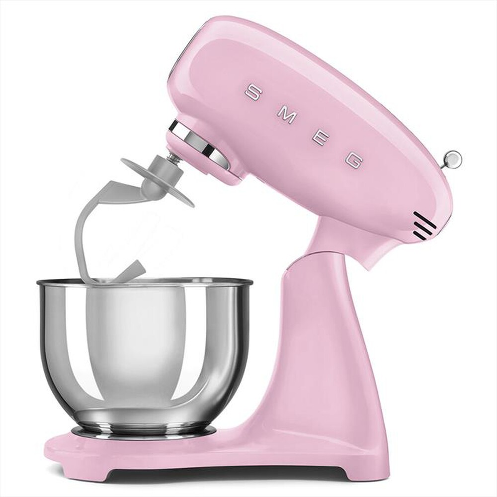 "SMEG - Impastatrice SMF03PKEU Full Color 50's Style-rosa"