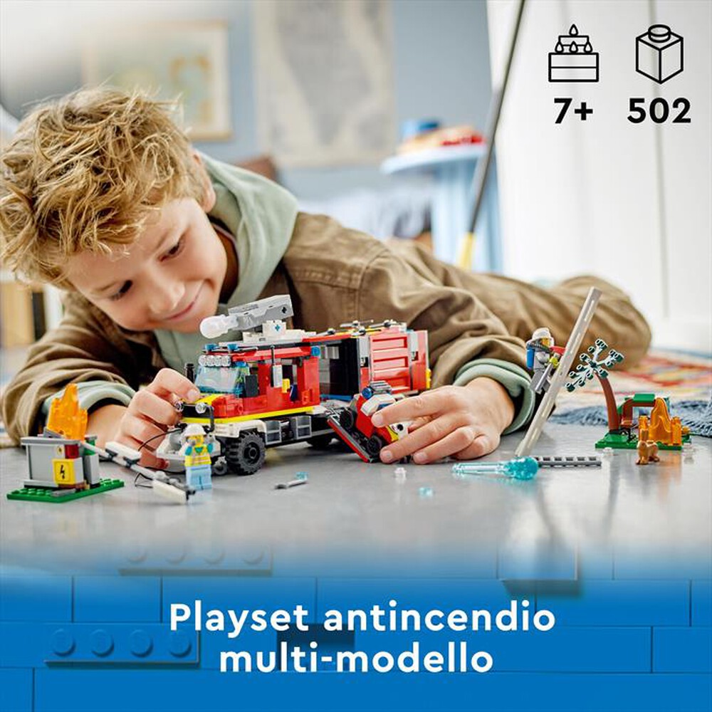 Immagine del prodotto LEGO - CITY FIRE Autopompa dei vigili del fuoco 60374