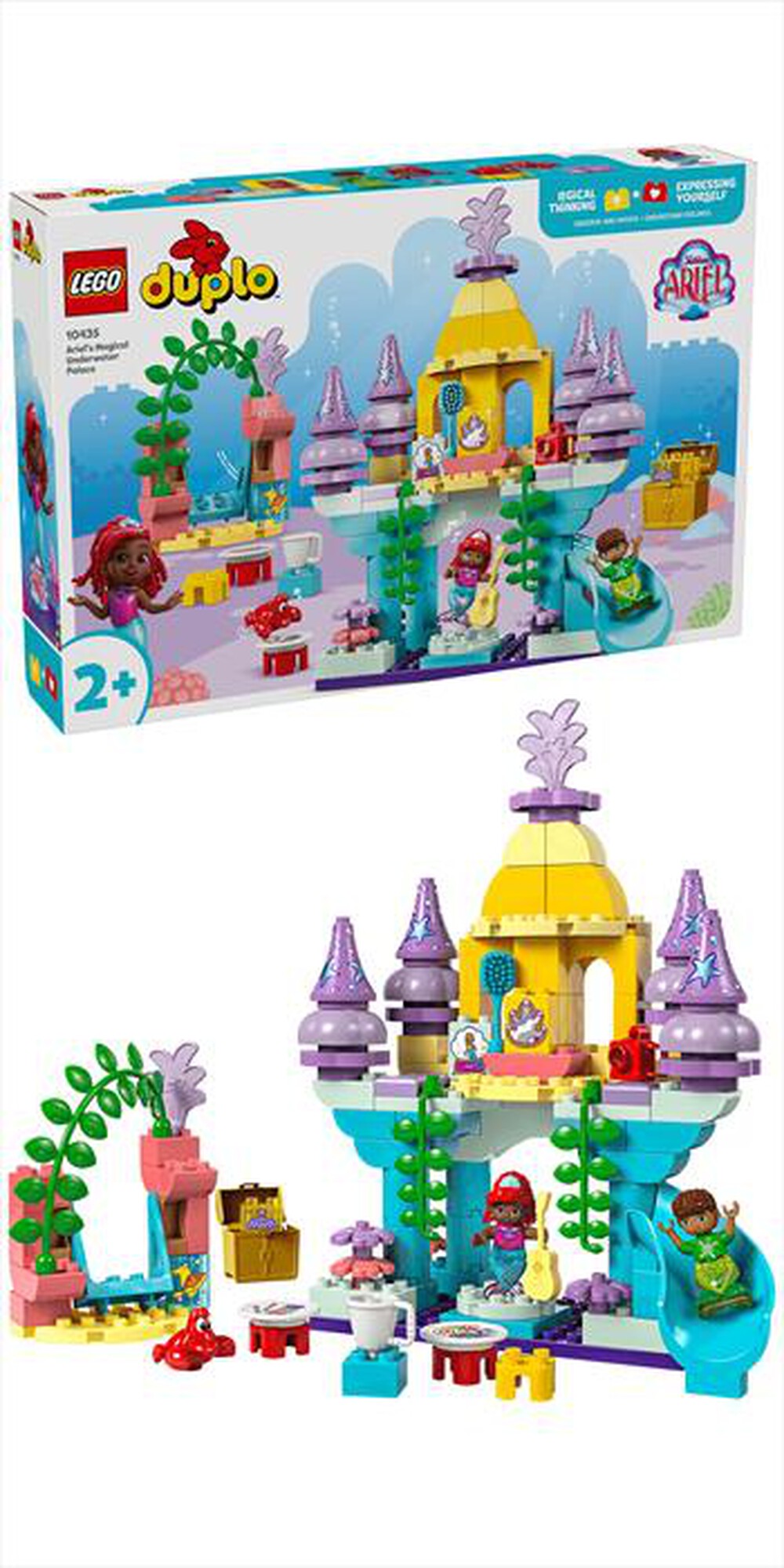 Immagine del prodotto LEGO - DUPLO Il magico palazzo sottomarino di Ariel 10435