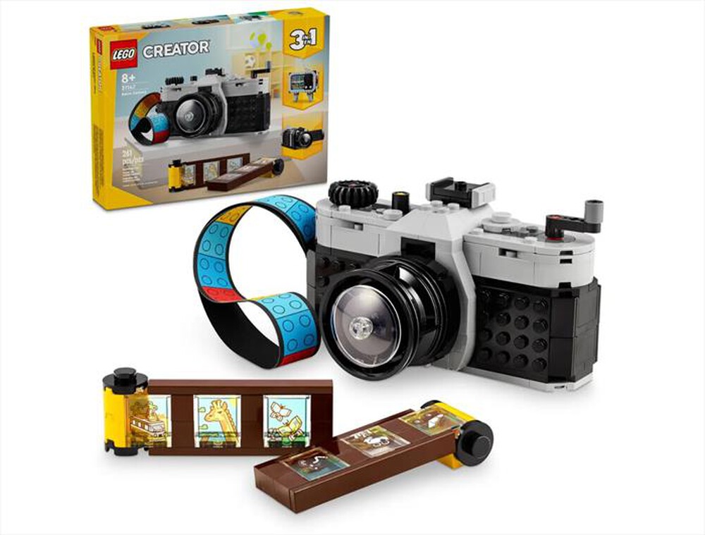 "LEGO - CREATOR Fotocamera retrò - 31147-Multicolore"