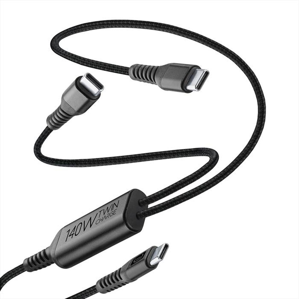 Immagine del prodotto CELLULARLINE - Cavo USB-C intrecciato da 150 cm-Nero