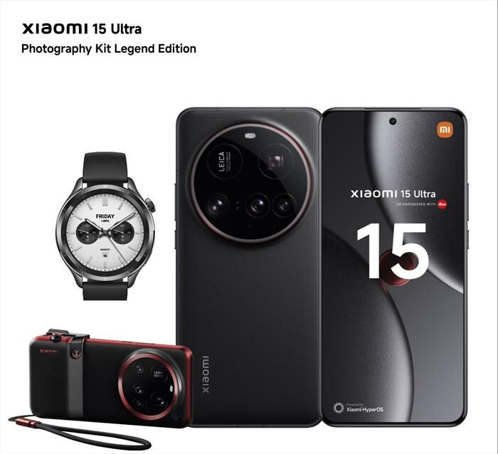 XIAOMI - Smartphone XIAOMI 15 ULTRA 16+512G-Black | Euronics