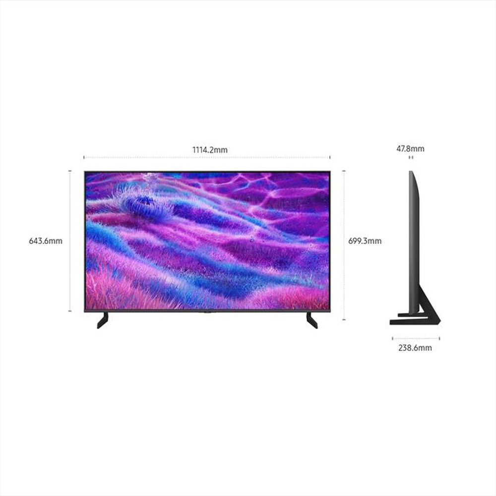 Immagine del prodotto SAMSUNG - Smart TV MINI LED UHD 4K 50" QE50QN80FAUXZT-Carbon Silver