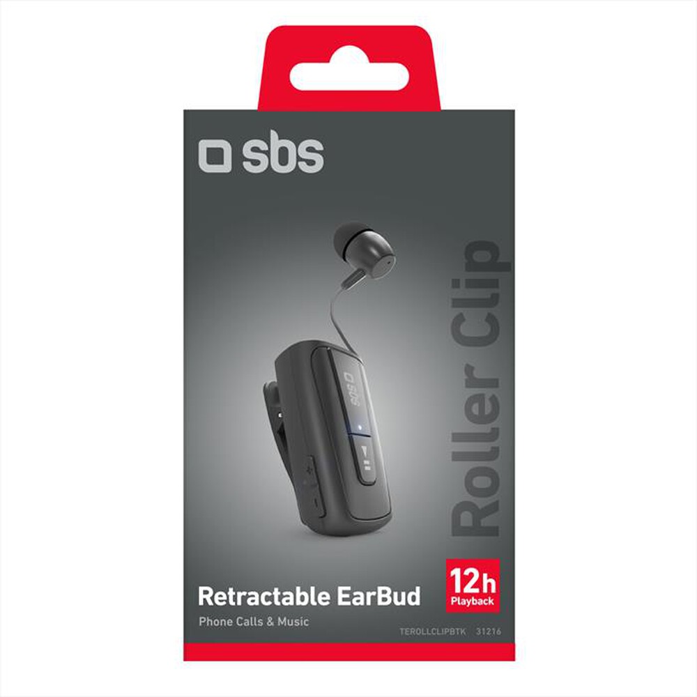 "SBS - TEROLLCLIPBTK-Nero"