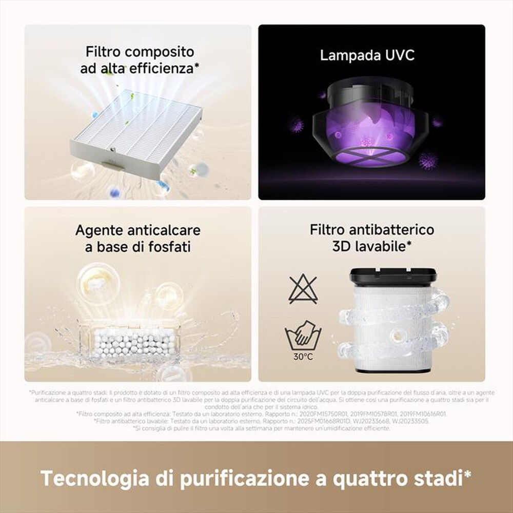 Immagine del prodotto DREAME - Umidificatore Evaporativo H40 VIM-Light Gold