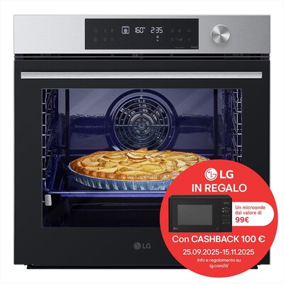 LG - Forno incasso elettrico INSTAVIEW WSED7612S A+-Inox
