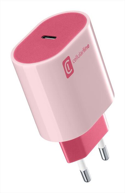 CELLULARLINE - Carica Batterie ACHUSBCSMARTPD20WP-Rosa