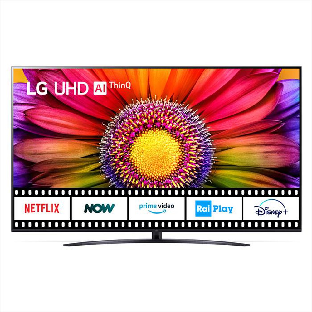 "LG - Smart TV LED UHD 4K 86\" 86UR81006LA-Ashed Blue"