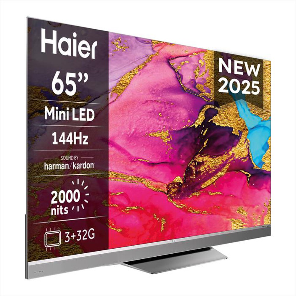Immagine del prodotto HAIER - Smart TV MINI LED UHD 4K 65" H65M95EUX 144Hz-Nero