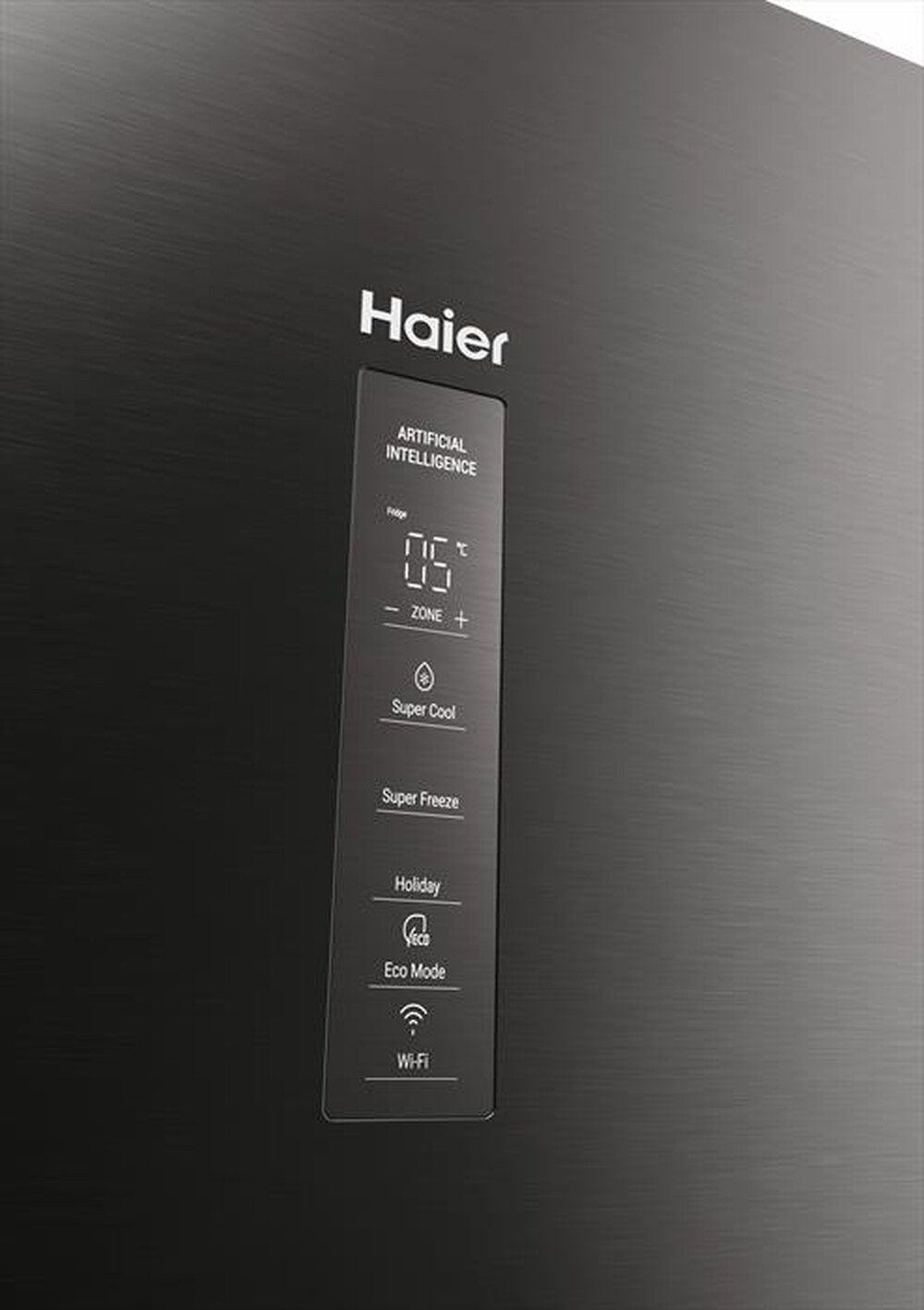 "HAIER - Frigorifero combinato HDPW3620DNPD Classe D 406 lt-Acciaio inossidabile"