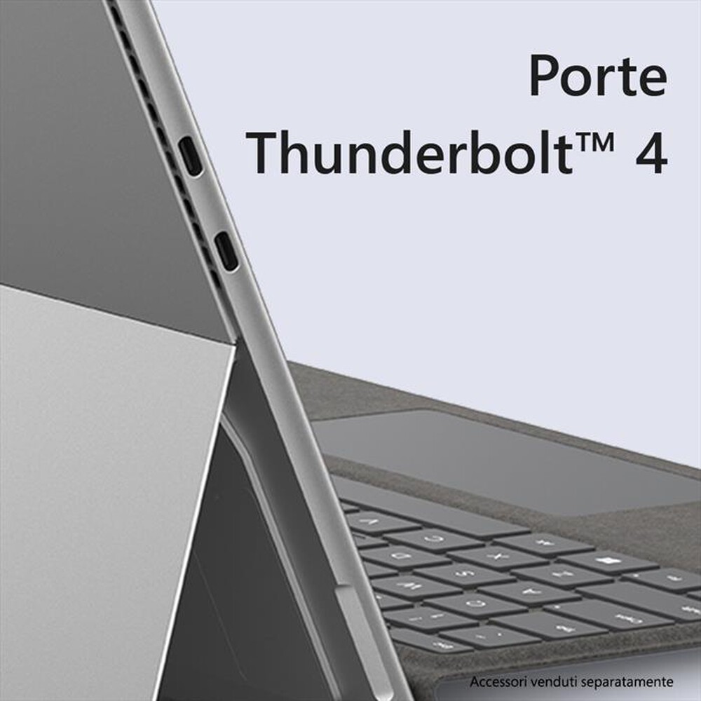 "MICROSOFT - Notebook SURFACE PRO 9 - 13\" - i7 - 16GB - 256GB-Platino"