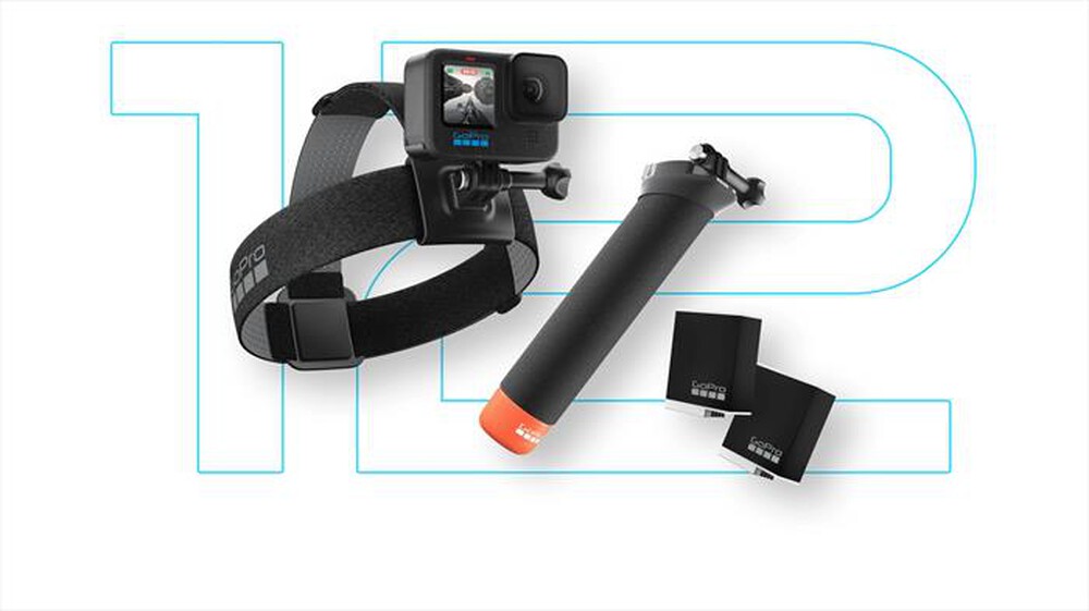 Immagine del prodotto GoPro - HERO 12 + ACCESSORI BUNDLE-nero