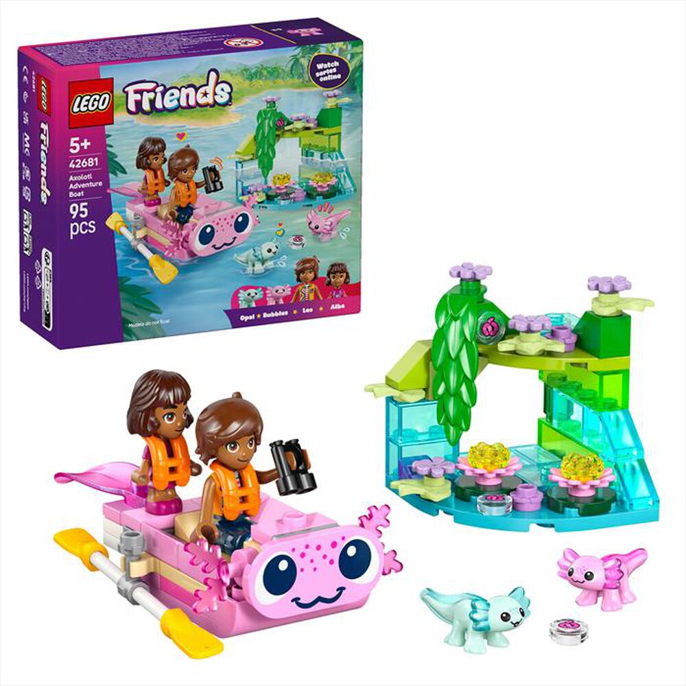 Immagine del prodotto LEGO - FRIENDS Barca d&rsquo;avventura Axolotl - 42681