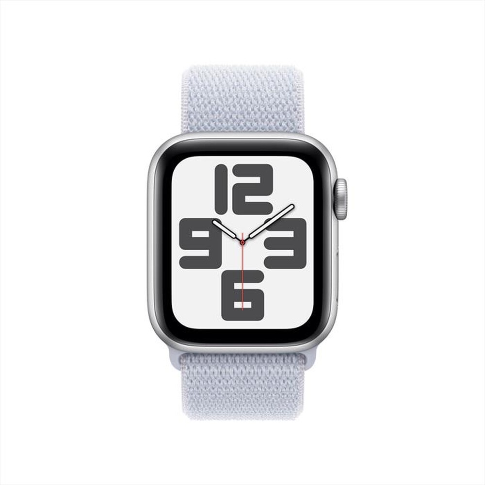 Immagine del prodotto APPLE - Watch SE GPS 40mm Cassa Alluminio-Argento - Sport Loop Azzurro