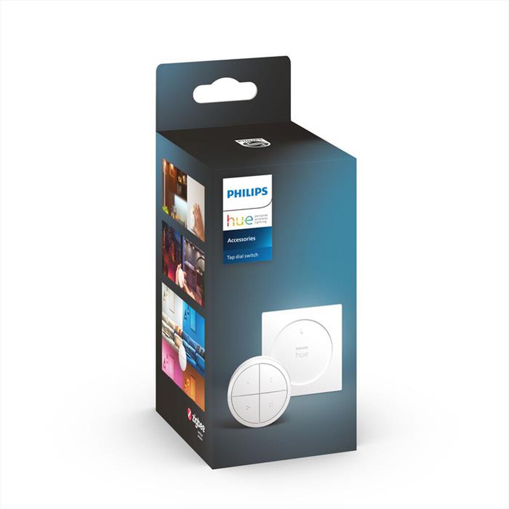 Immagine del prodotto PHILIPS - HUE TAP DIAL SWITCH INTERRUTTORE WIRELESS BIANCO-Multicolore