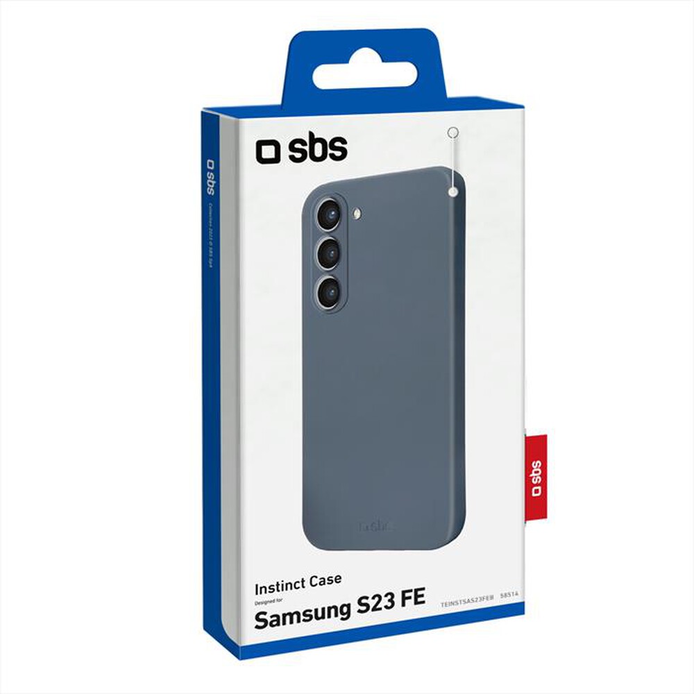 "SBS - Cover Instinct TEINSTSAS23FEB per Samsung S23 FE-Blu"