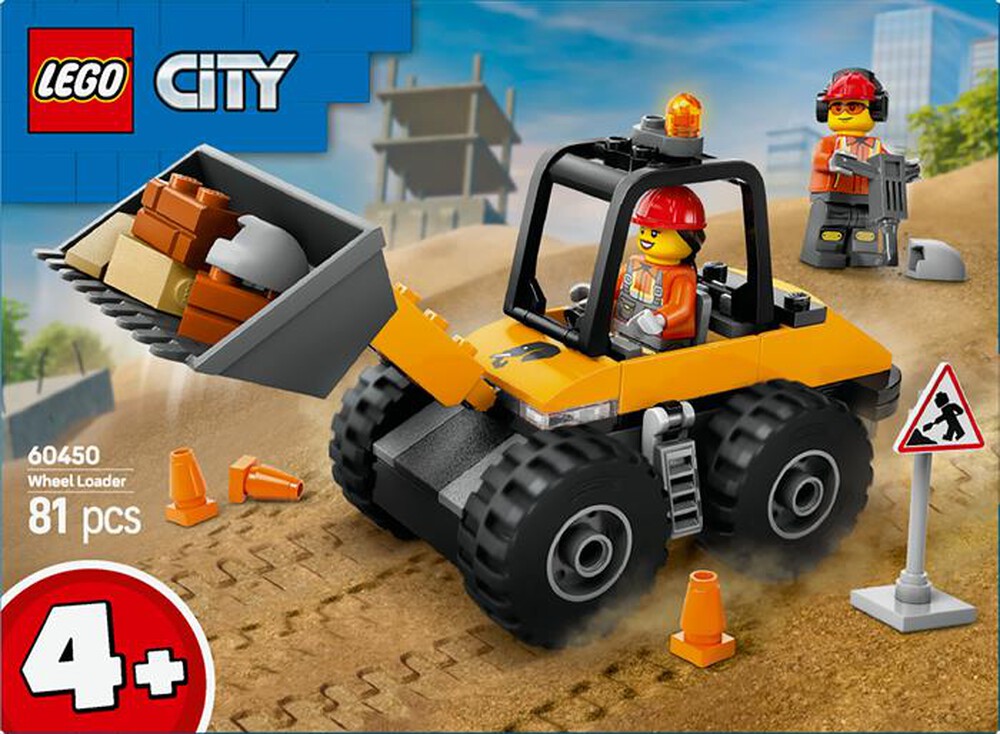 Immagine del prodotto LEGO - CITY GREAT VEHICLES Pala gommata gialla 60450