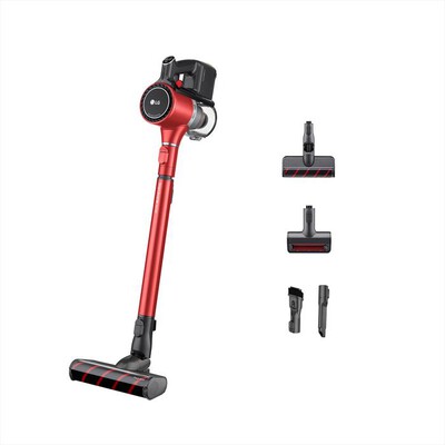 LG - Scopa elettrica CORDZERO A9K-SLIM1R-Rosso