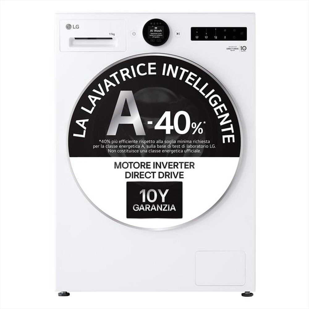 Immagine del prodotto LG - Lavatrice F4X7011TLB 11Kg Classe A-Bianco