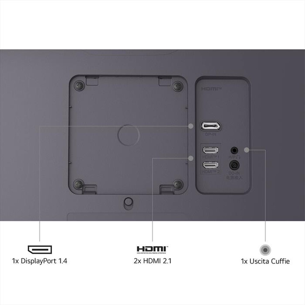 Immagine del prodotto LG - Monitor LCD 34" 34G600A-B-Nero