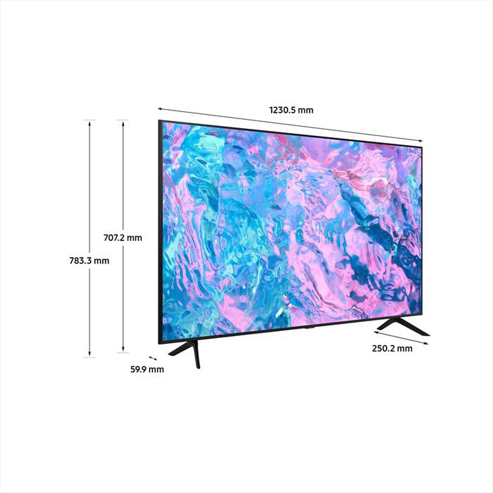 "SAMSUNG - Smart TV LED Crystal UHD 4K 55\" UE55CU7170UXZT-BLACK"