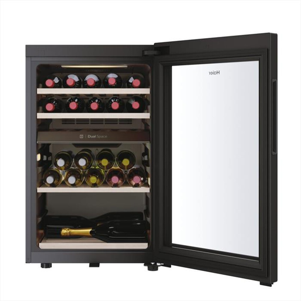 "HAIER - Cantinetta HWS42GDAU1 Classe G 42 bottiglie-Nero"