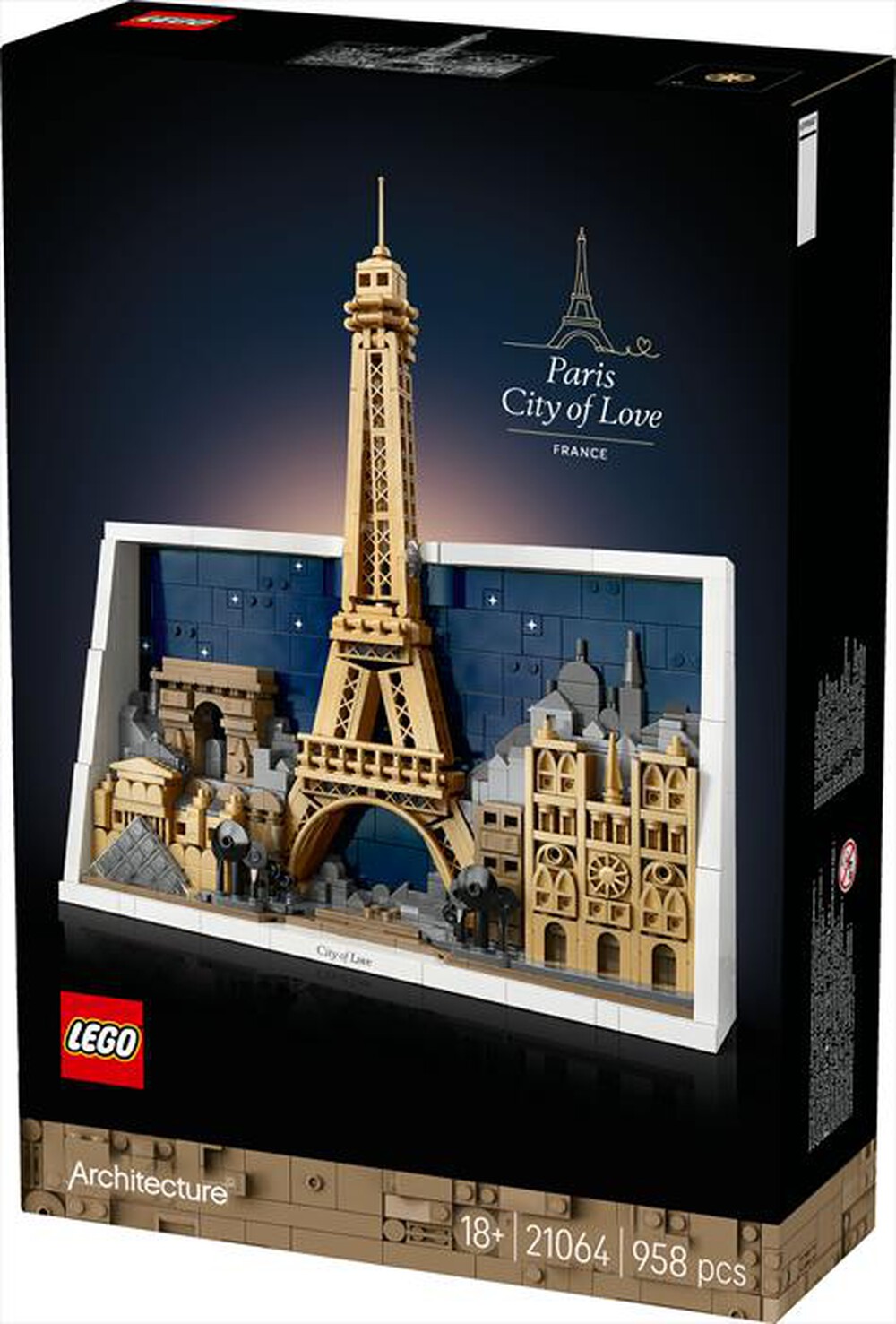 Immagine del prodotto LEGO - ARCHITECTURE Parigi &ndash; La citt&agrave; dell&rsquo;amore - 21064