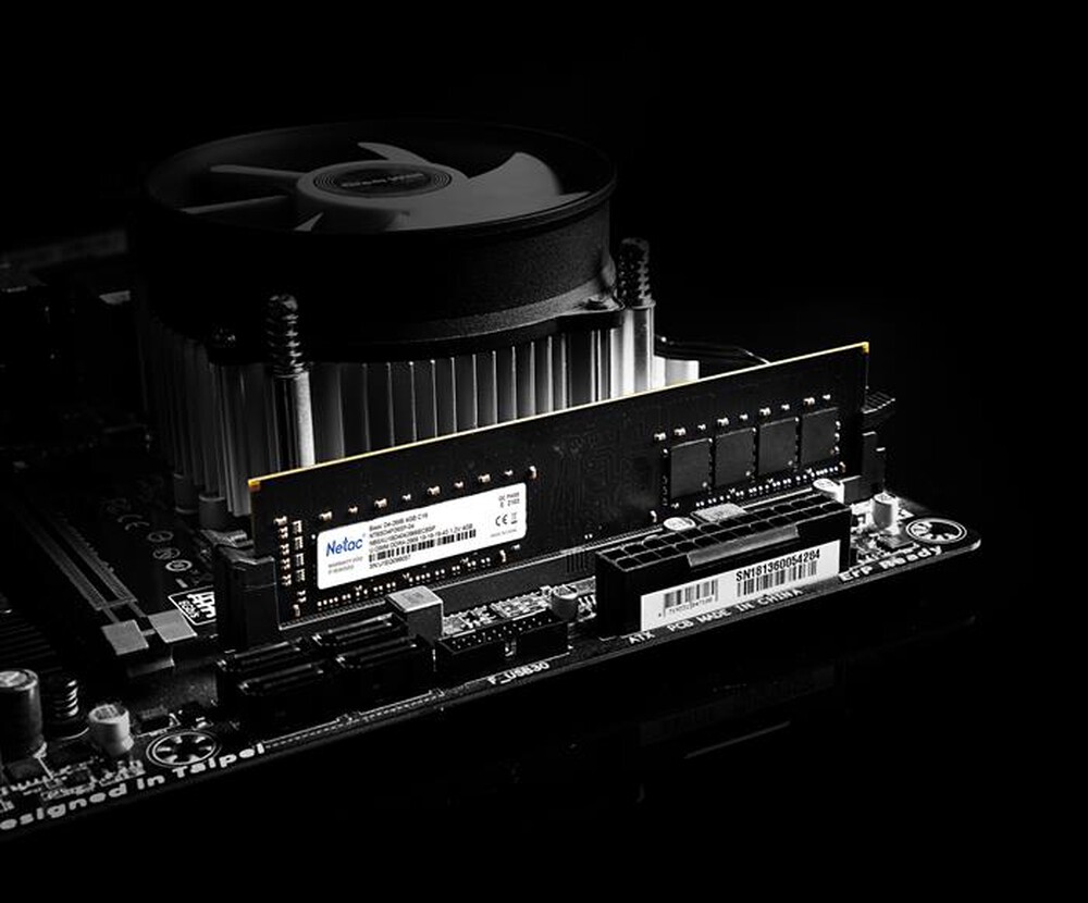 Immagine del prodotto NETAC - BASIC DDR4-2666 4G C19 U-DIMM 288-PIN-NERO