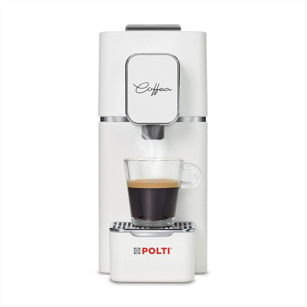 "POLTI - Macchina da caffè Coffea S15W + 54 CIALDE-Bianco"