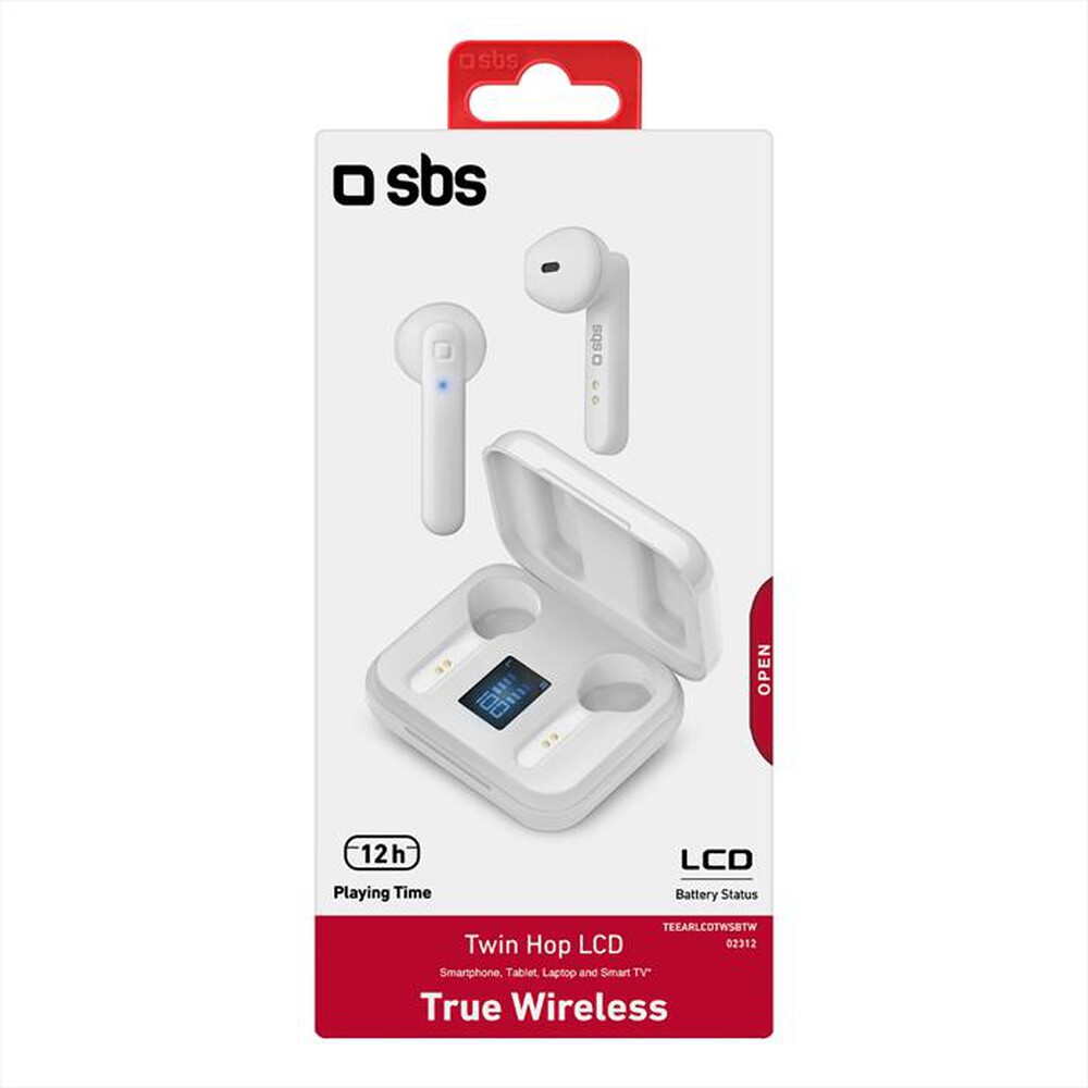 "SBS - TEEARLCDTWSBTW-BIANCO"