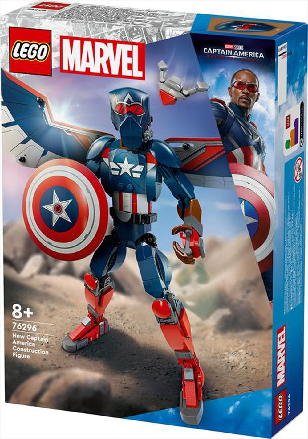 Immagine del prodotto LEGO - SUPER HEROES Personaggio di Captain America 76296