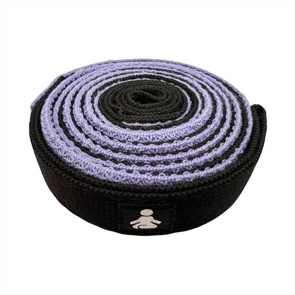 "FITPADDY - FASCIA STRETCHING AD ANELLI - YGSP01-viola / nero"