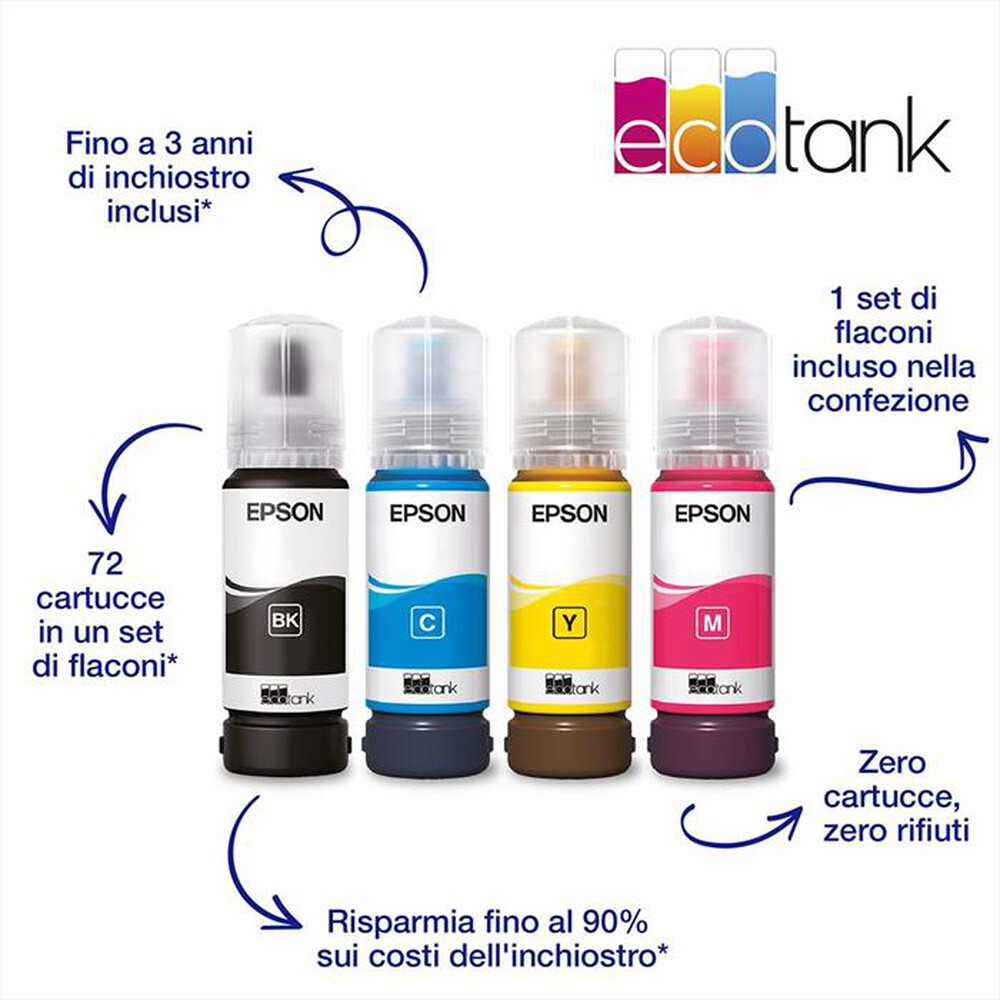 "EPSON - Stampante ECOTANK ET-1810-Nero"