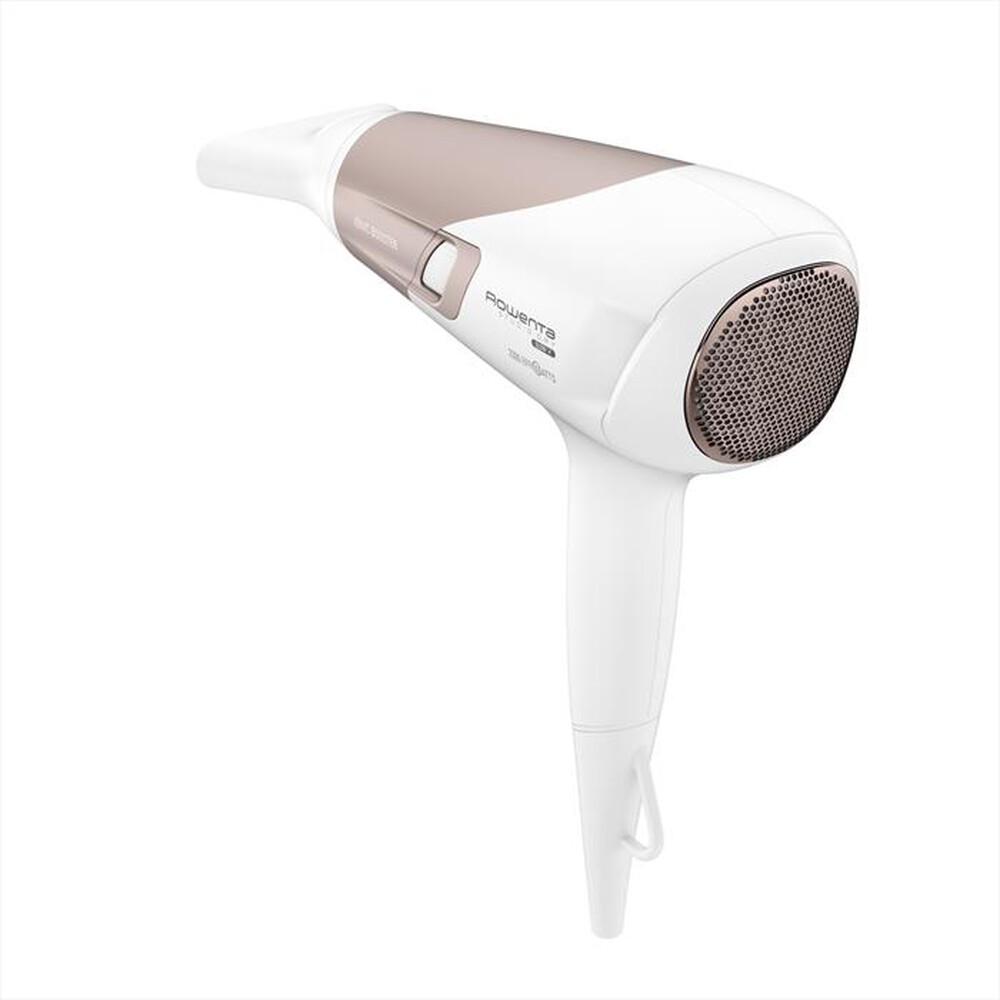 "ROWENTA - CV5830 Studio Dry Glow Asciugacapelli-White & Peau Cachemire Metal"