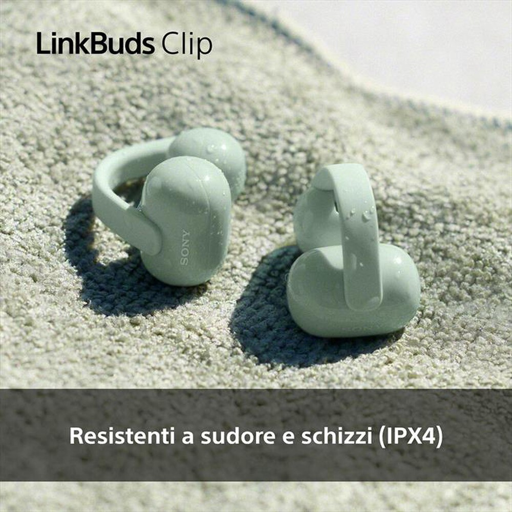 Immagine del prodotto SONY - Auricolari wireless LinkBuds Clip WFLC900G.CE7-Green