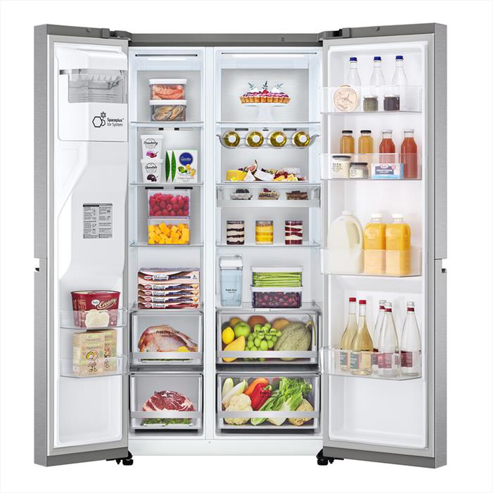 Immagine del prodotto LG - Frigorifero side by side GSLV91MBAD Classe D 635L-Stainless steel