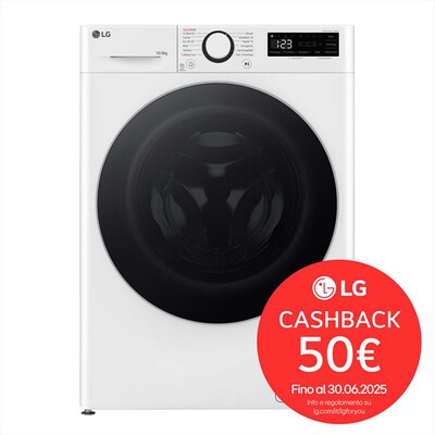 LG - Lavasciuga D4R5010TSWS 10/6 Kg Classe A-Bianco