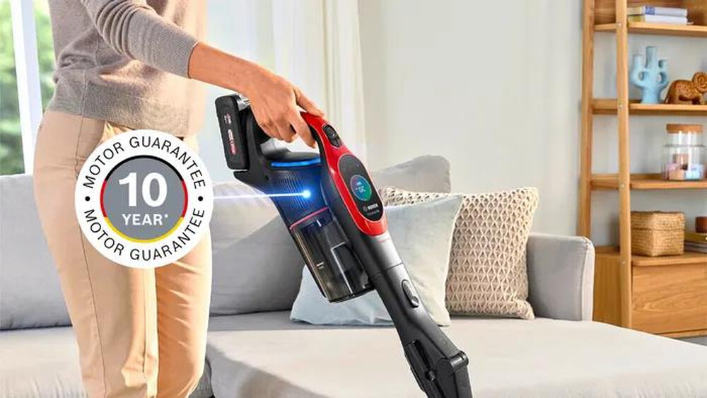 "BOSCH - Aspirapolvere ricaricabile BCS1041PET-Black,Red"