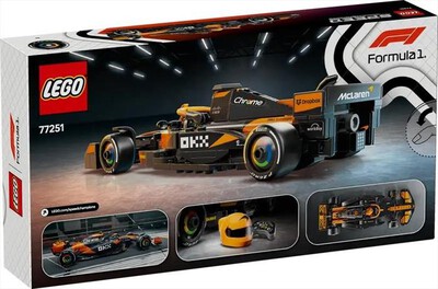 LEGO - SPEED Auto da corsa McLaren F1 Team MCL38 - 77251-Multicolore