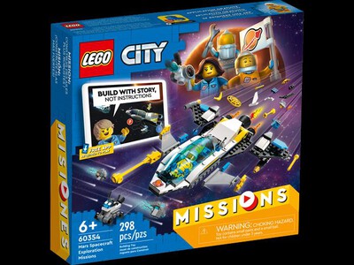 LEGO - CITY MISSIONI DI ESPLORAZIONE SU MARTE - 60354