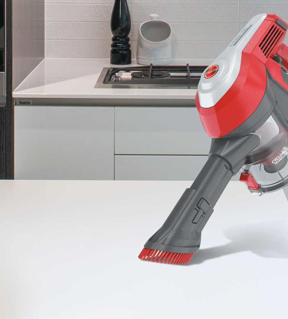 "HOOVER - HF122RH 011-Rosso, Argento"