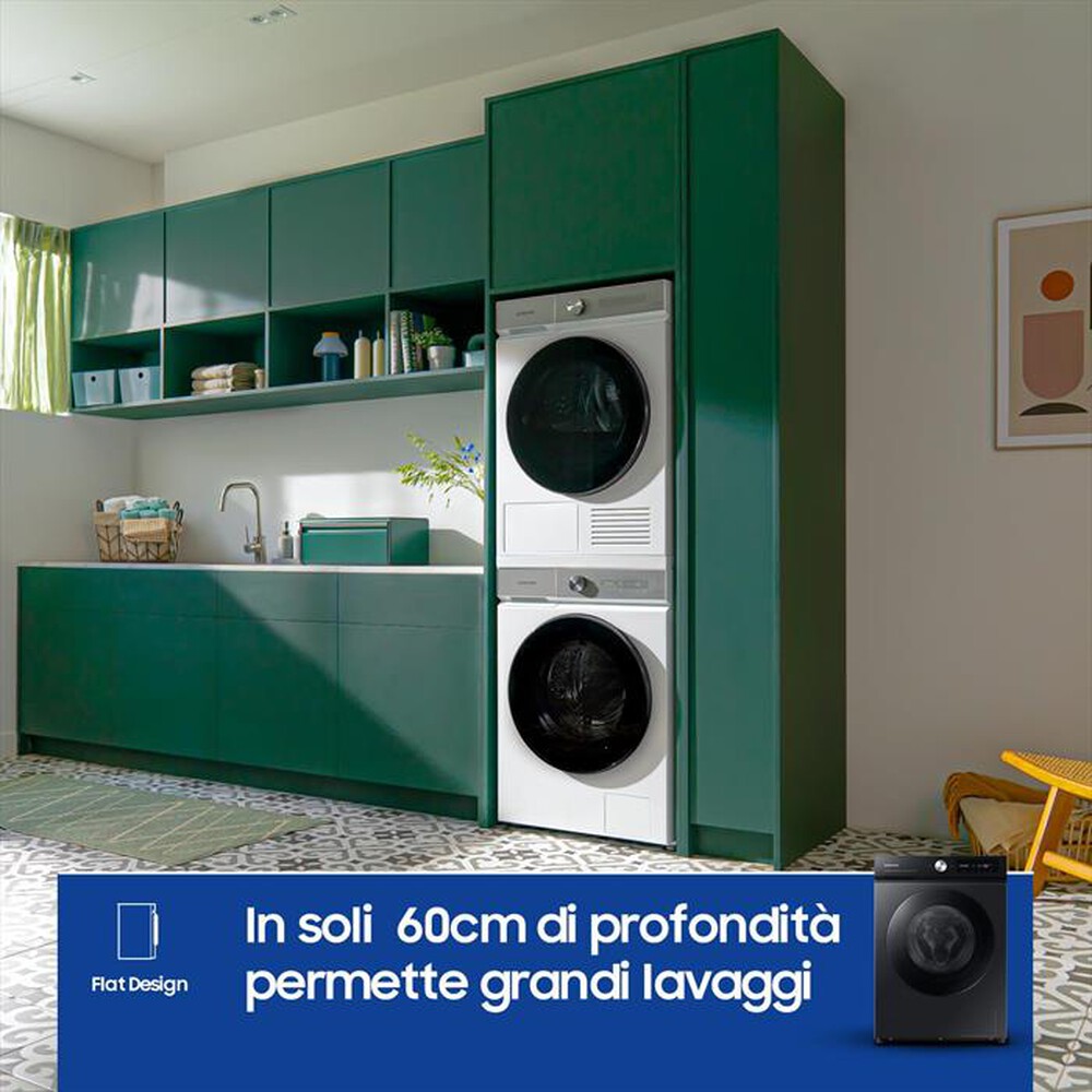 "SAMSUNG - Lavatrice WW11DB7B94GBU3 11 Kg Classe A-NERO"