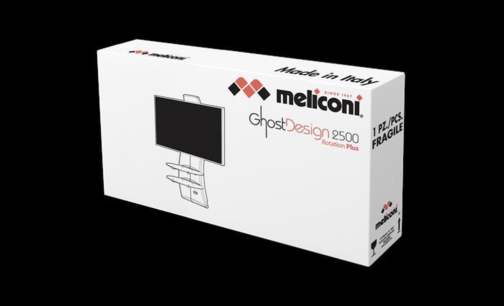 Immagine del prodotto MELICONI - Supporto TV GH. DES. 2500 ROT BIA MAT-Bianco matt