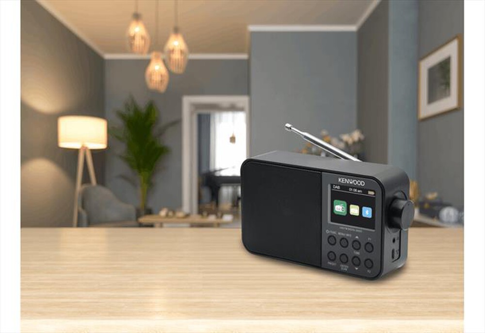 "KENWOOD - Radio sveglia CR-M30DAB-NERO"