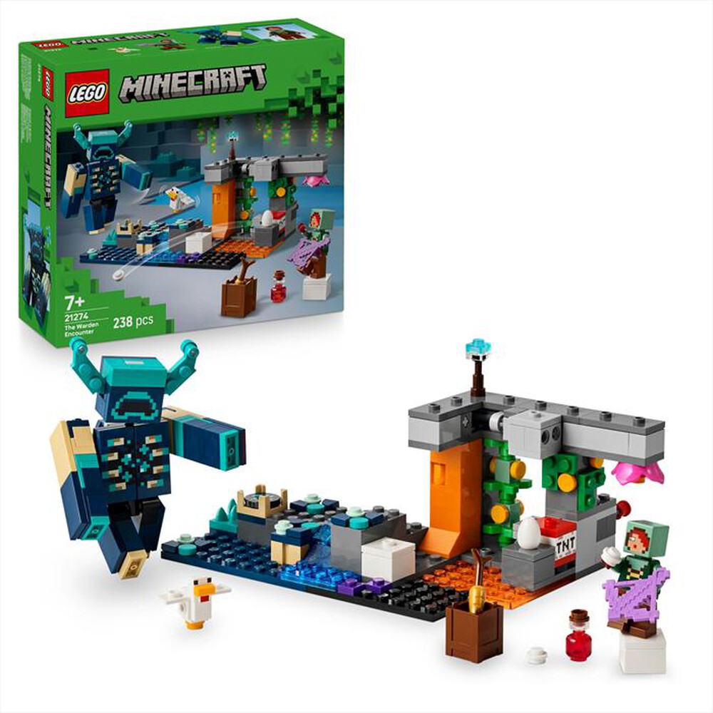 "LEGO - MINECRAFT L’incontro con il Sorvegliante - 21274"
