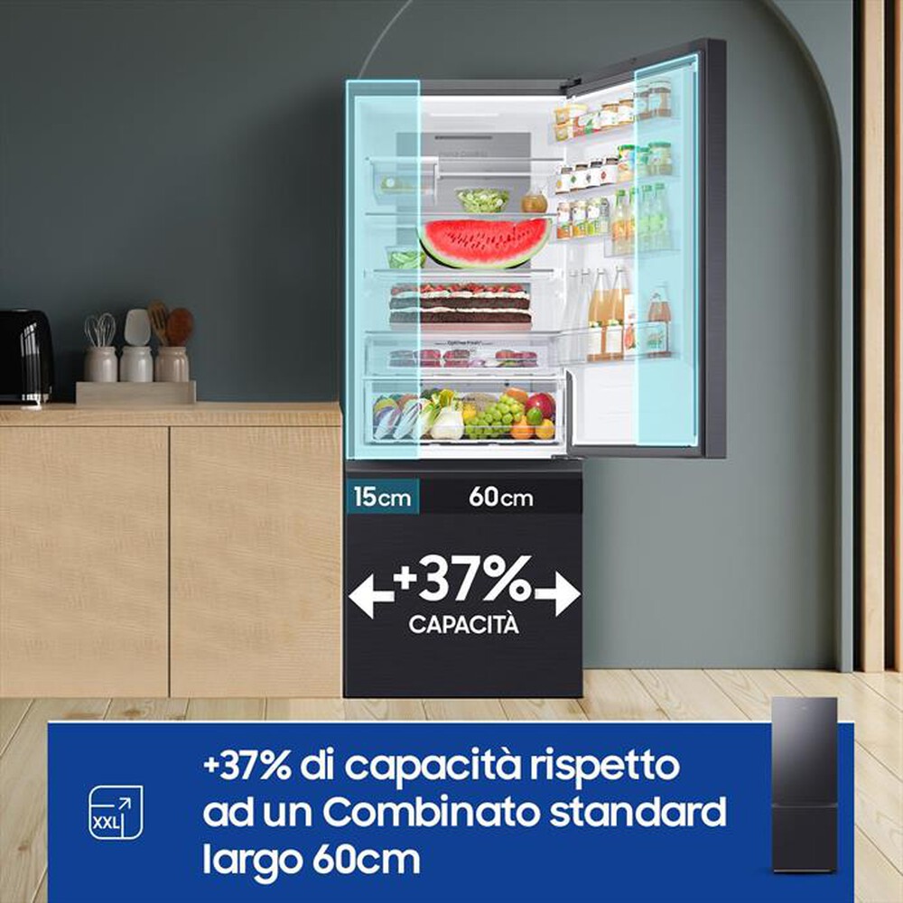 "SAMSUNG - Frigorifero combinato RB53DG706AB1EF F1RST75 AI-ANTRACITE"
