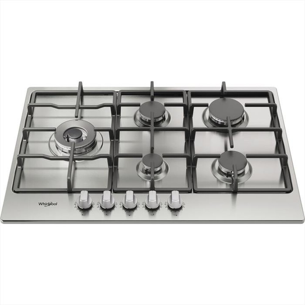 Immagine del prodotto WHIRLPOOL - Piano cottura a gas ELEMENTS TGML 761 IX/R 73 cm-Acciaio inossidabile